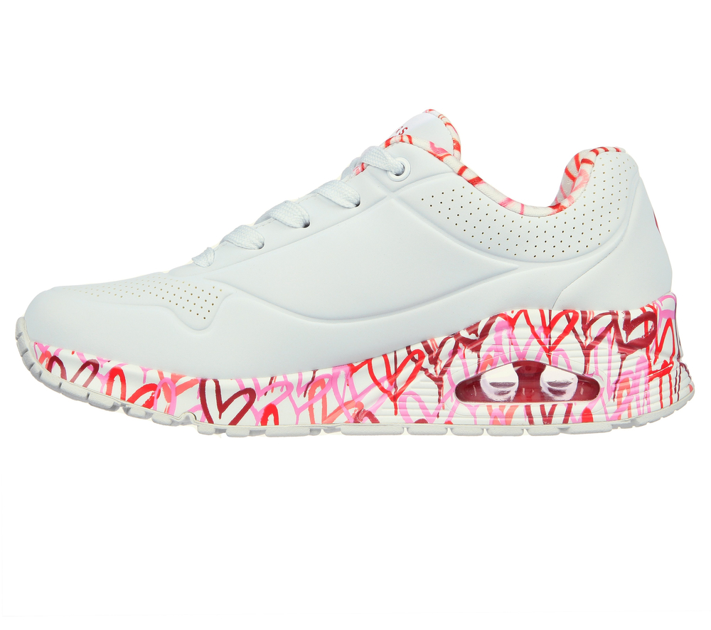 Skechers sneakers x JGoldcrown: Uno - Loving Love 155506 WRPK