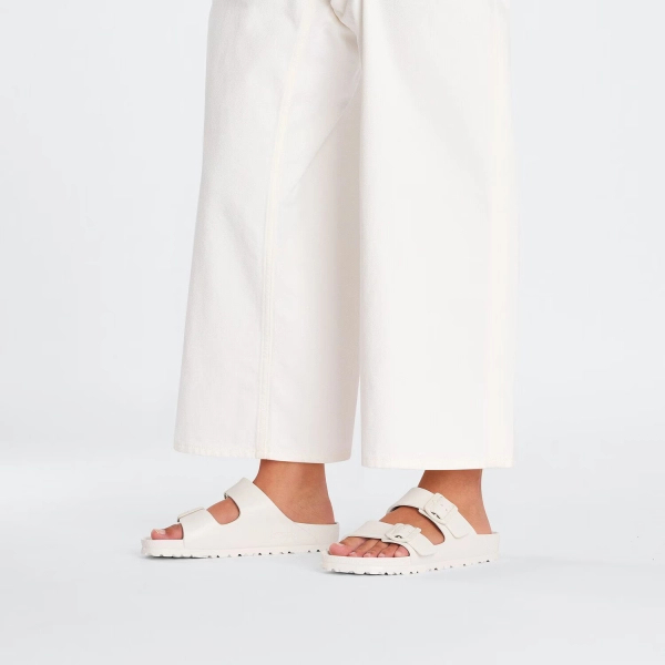 Birkenstock damski klapek Arizona EVA 1027384 EGGSHELL (szerokość wąska)