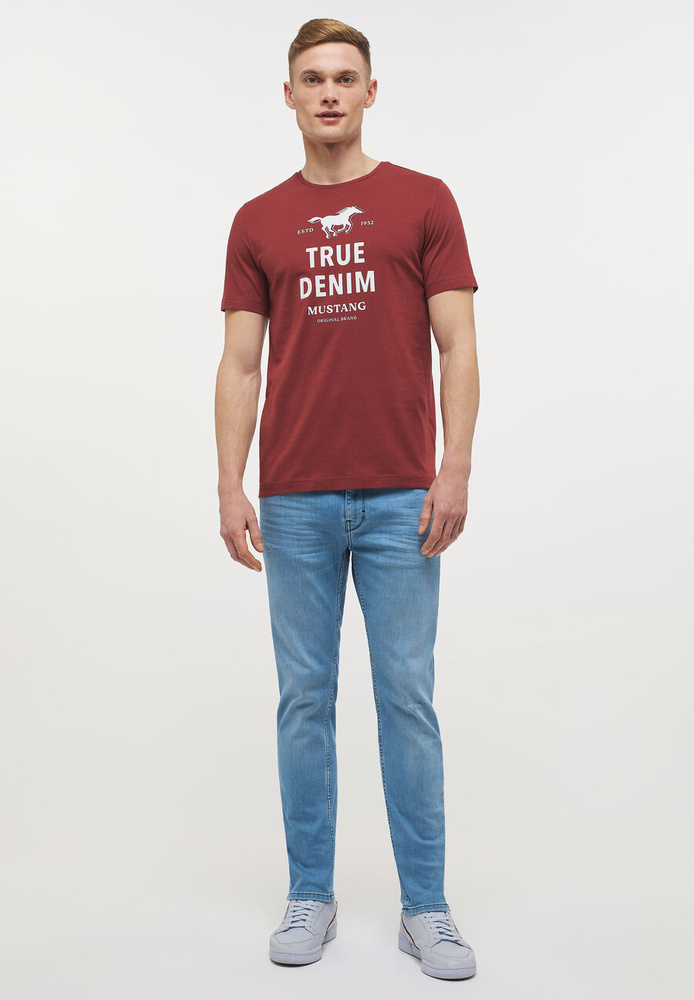 Mustang Herren-T-Shirt ALEX C PRINT 1012514 7256