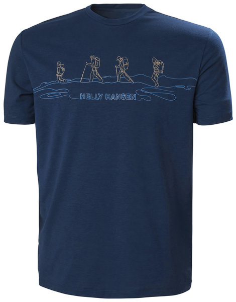 Helly Hansen SKOG RECYCLED GRAPHIC T-SHIRT 63082 584 t-shirt