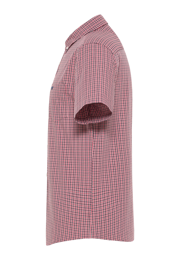 Mustang cotton short sleeve plaid shirt COLLIN MINI CHECK 1013857-12446