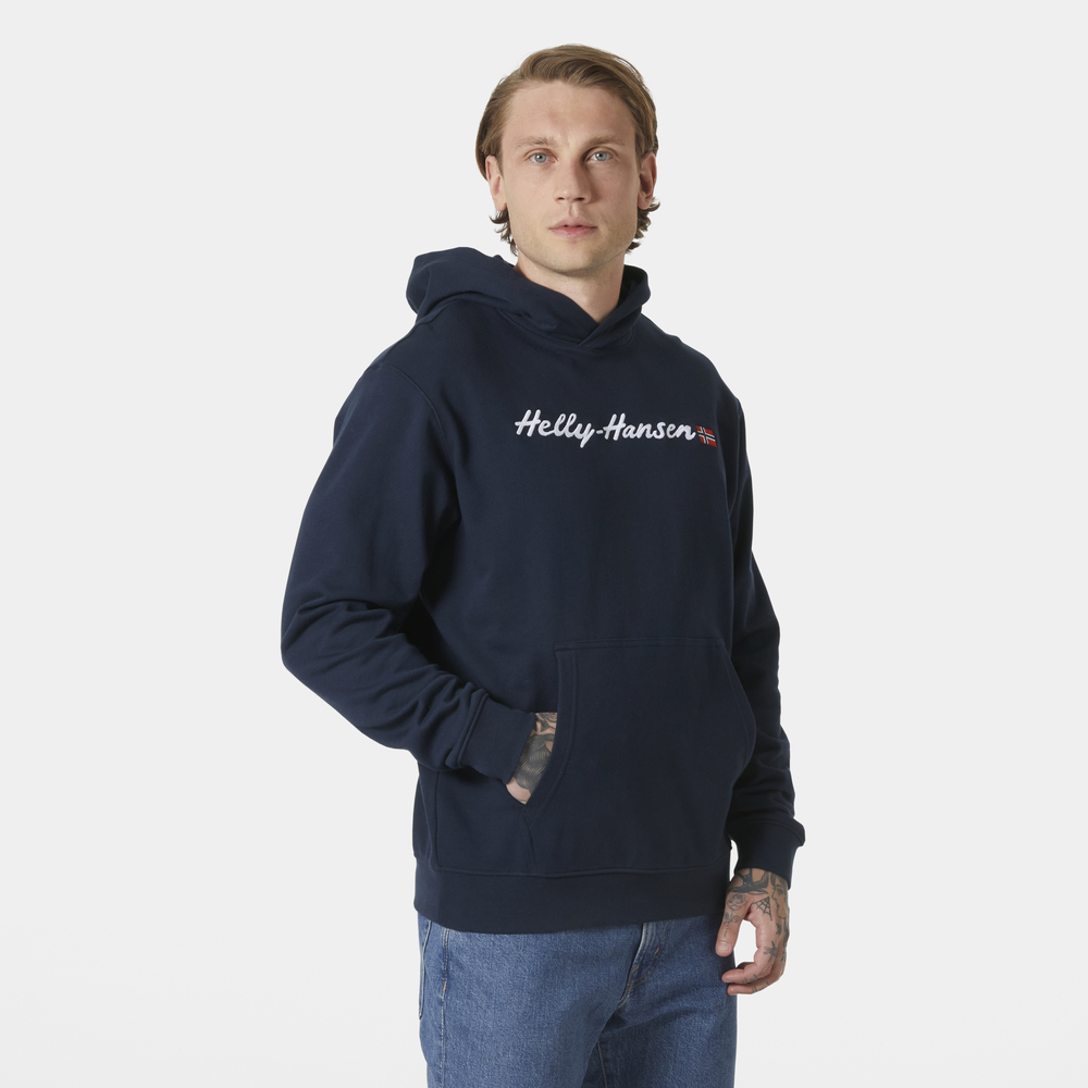 Helly Hansen męska bluza CORE GRAPHIC SWEAT HOODIE 53924 596