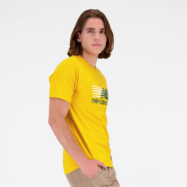 New Balance herren-T-Shirt TOP NB SPORT CORE PLUS GRAPHIC VGL MT23904VGL