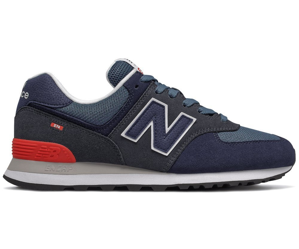 New Balance men's sneaker shoes ML574EAE - navy blue