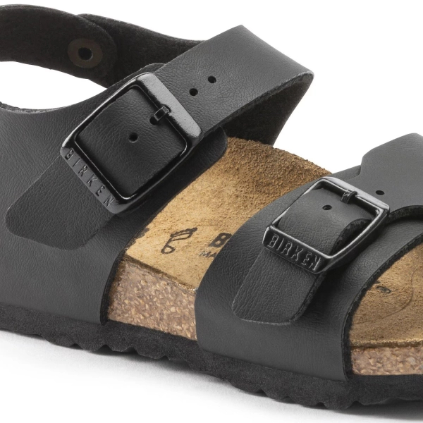 Birkenstock sandały New York KIDS BS 1005885 BLACK (szerokość standardowa)