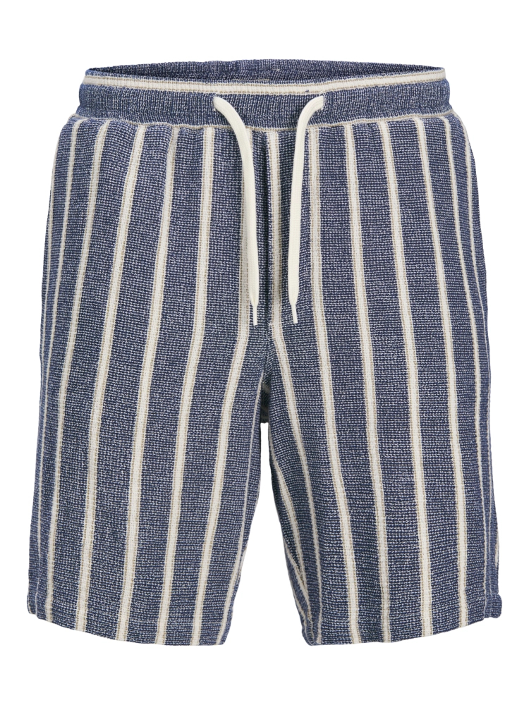 Jack&Jones krótkie joggery JPSTJAIDEN COBA STRIPE JOG SHORTS REG SN 12274413 OCEAN CAVERN