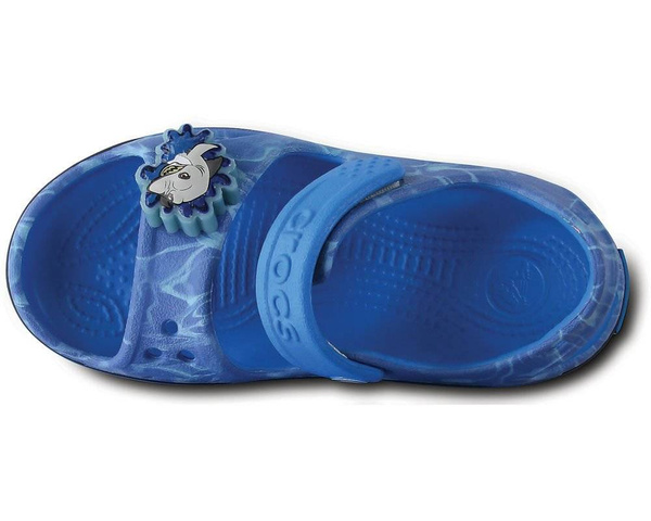 PRZECENA-OST.PARA-CROCS CROCBAND II LED sandal 204106-4BJ cerulean blue / navy