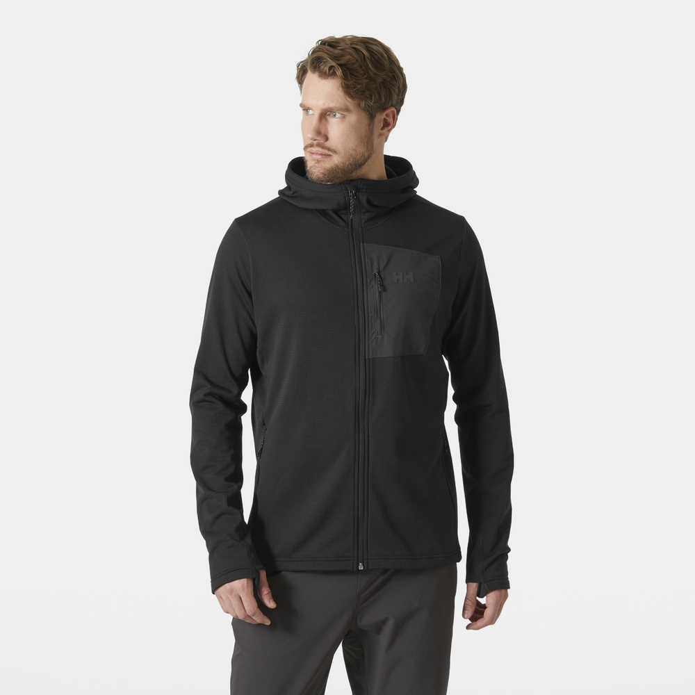 Helly Hansen męska bluza VERSALITE HOODED FLEECE JACKET 49547 990