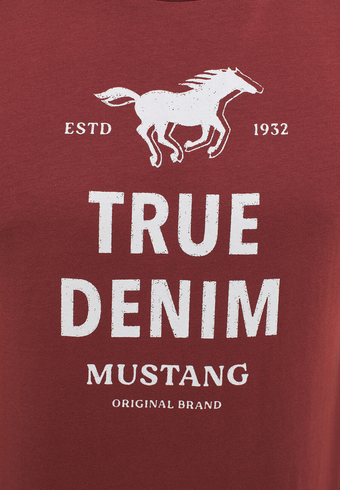 Mustang Herren-T-Shirt ALEX C PRINT 1012514 7256