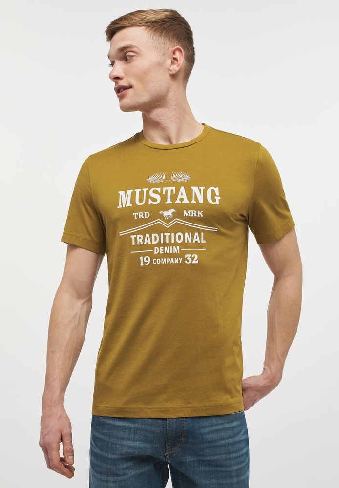 Mustang Herren-T-Shirt ALEX C PRINT 1012500 6370