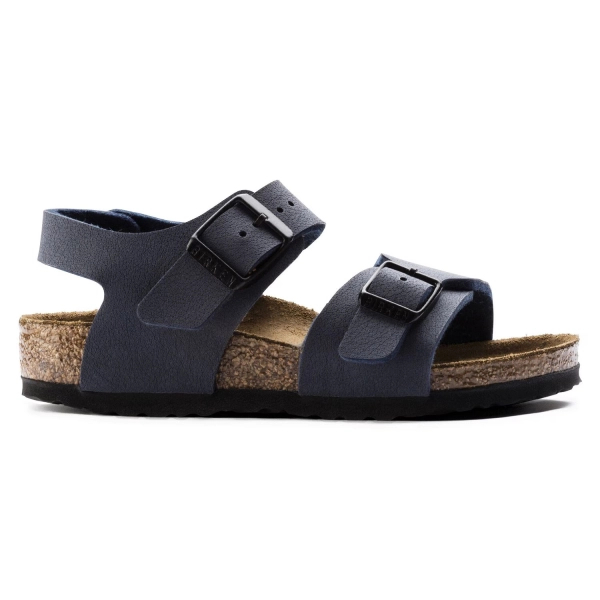 Birkenstock sandały New York Kids BS 0087771 NAVY (szerokość standardowa)