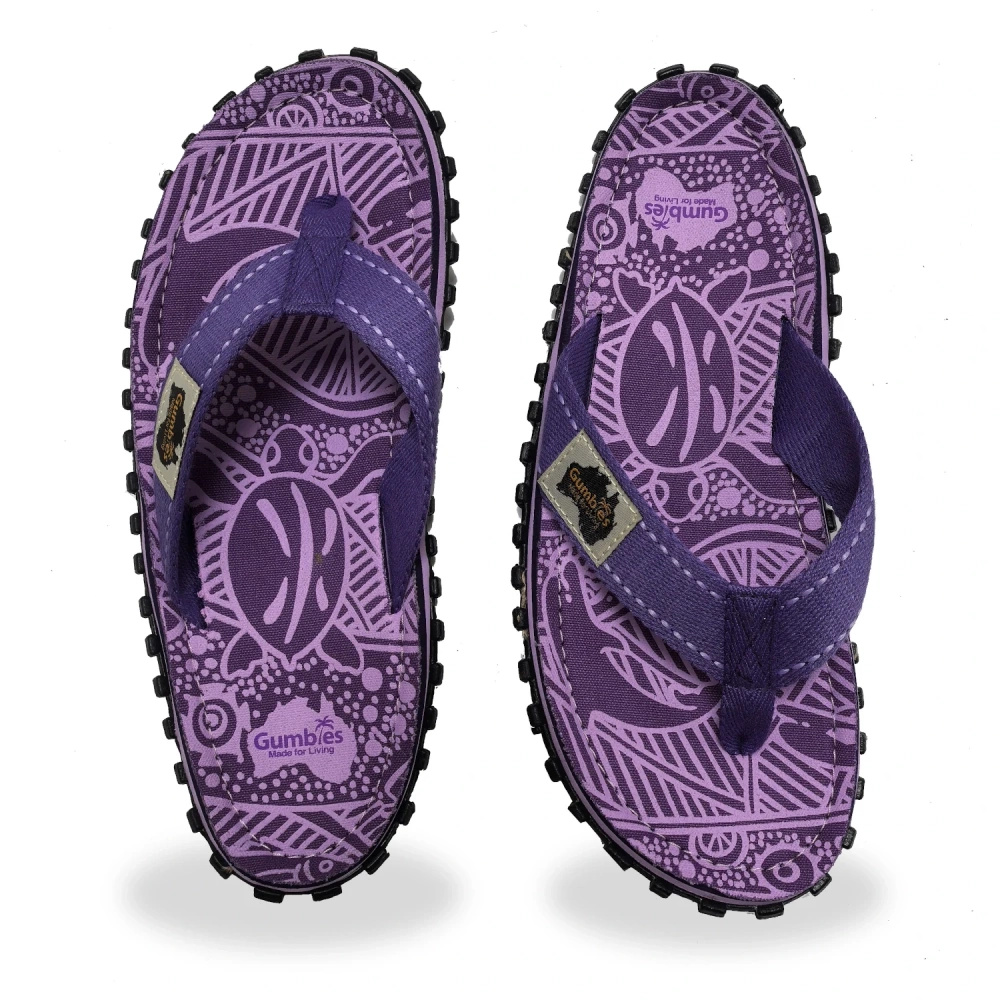 Kaugummi-Flip-Flops ISLANDER FLIP-FLOPS UNISEX PURPLE SIGNATURE