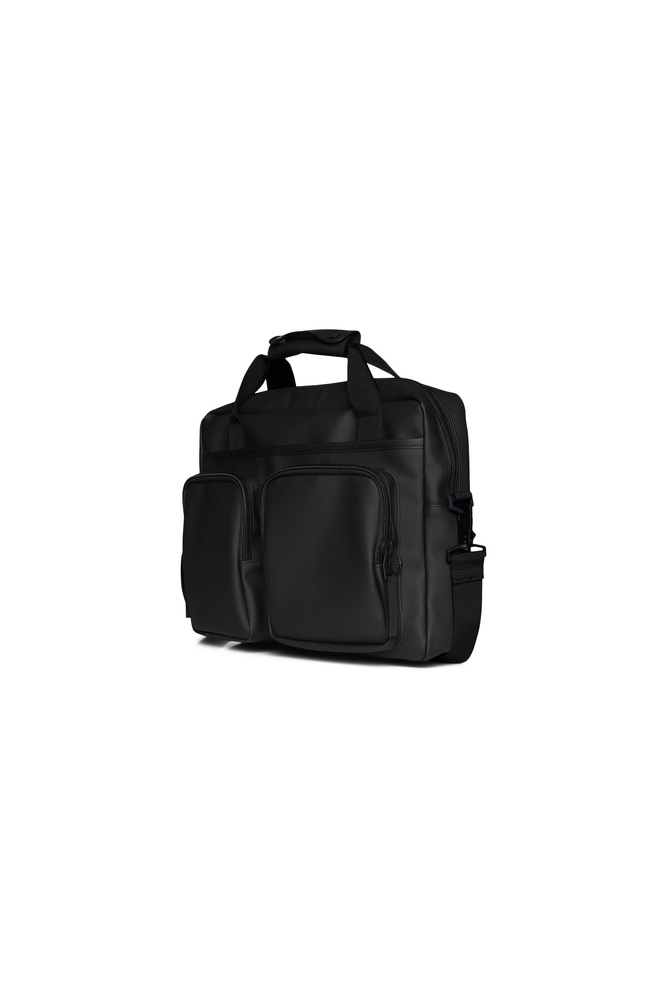 Rains torba podróżna 30x38x9 cm TEXEL TECH BAG W3 14250 01 BLACK