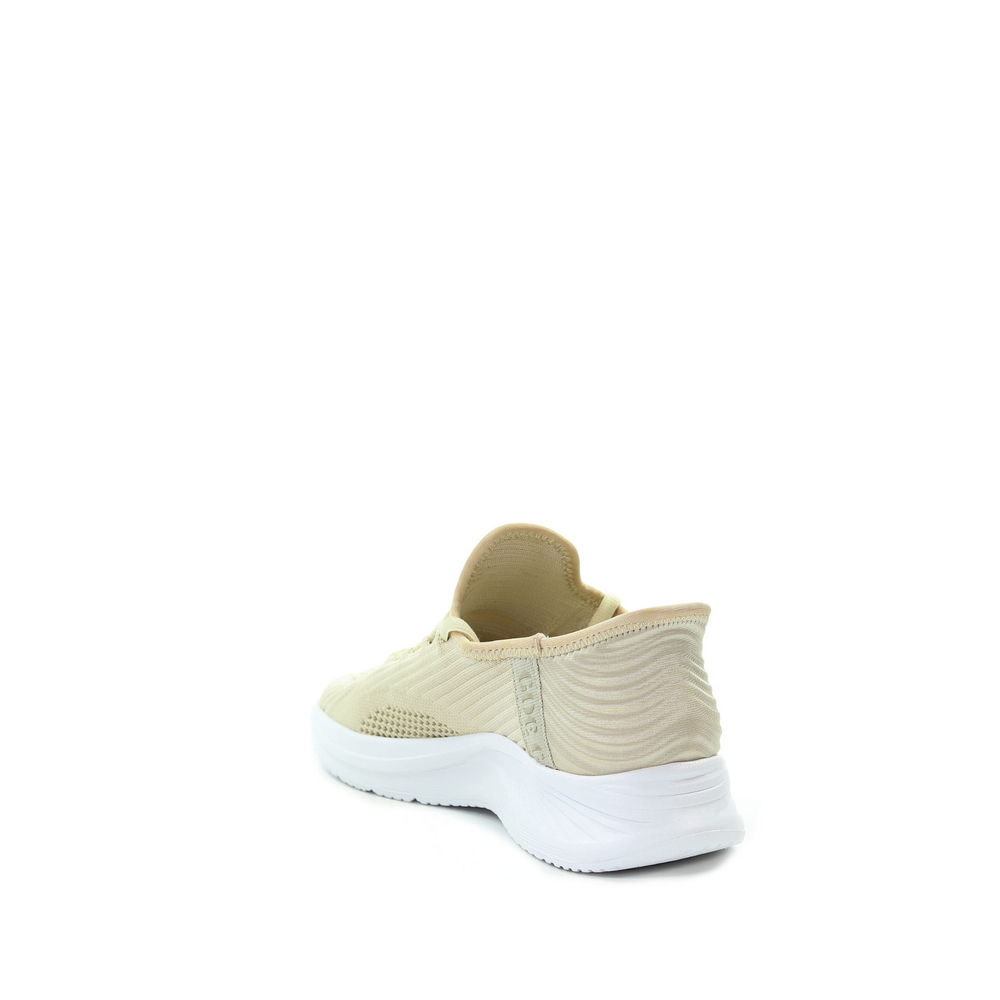 GOE Damskie sneakersy beżowe Slip-ins RR2N4089 BEIGE