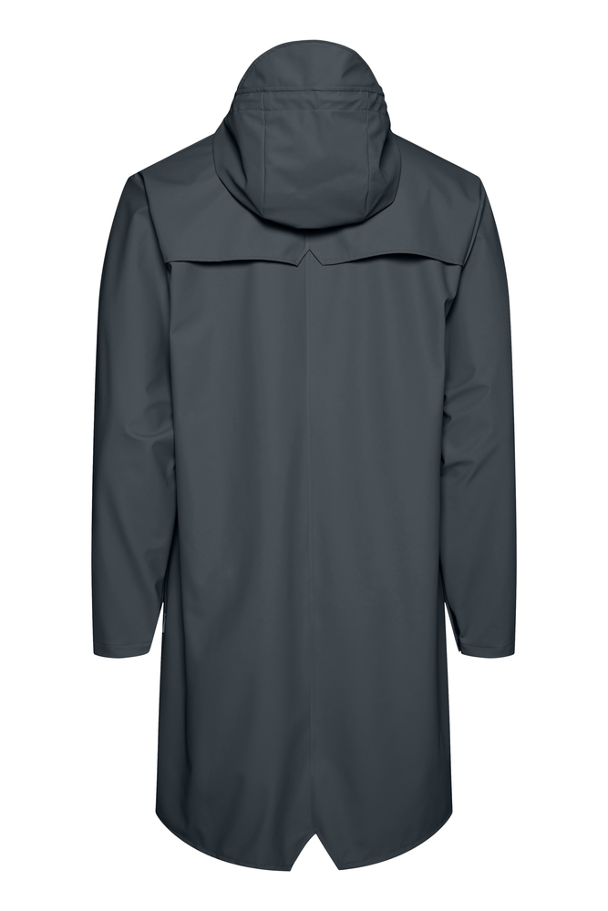 Rains unisex rain jacket LONG JACKET 12020 05 SLATE