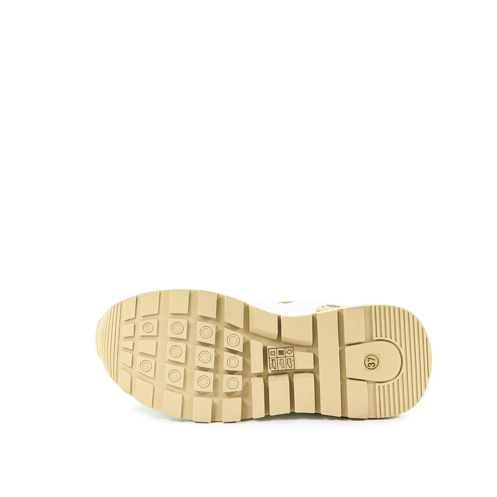 GOE Damskie sneakersy brązowe RR2N4070 BROWN