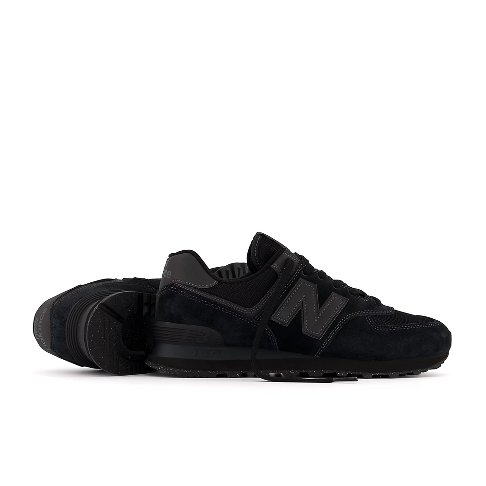 New Balance męskie buty ML574EVE - czarne (szerokość standardowa)