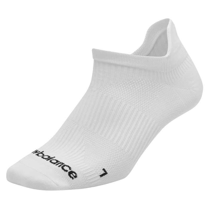 New Balance unisex skarpety RUN FLAT KNIT TAB NO SHOW  WT LAS55451WT
