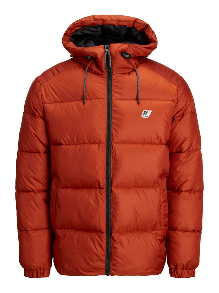 Jack & Jones Herrenjacke JORSLOPE PUFFER JACKET 12215147 PICANTE