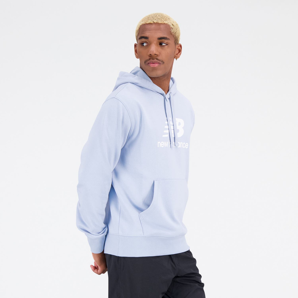 New Balance sweatshirt ESSENTIALS STACKED LOGO FRENC LAY MT31537LAY