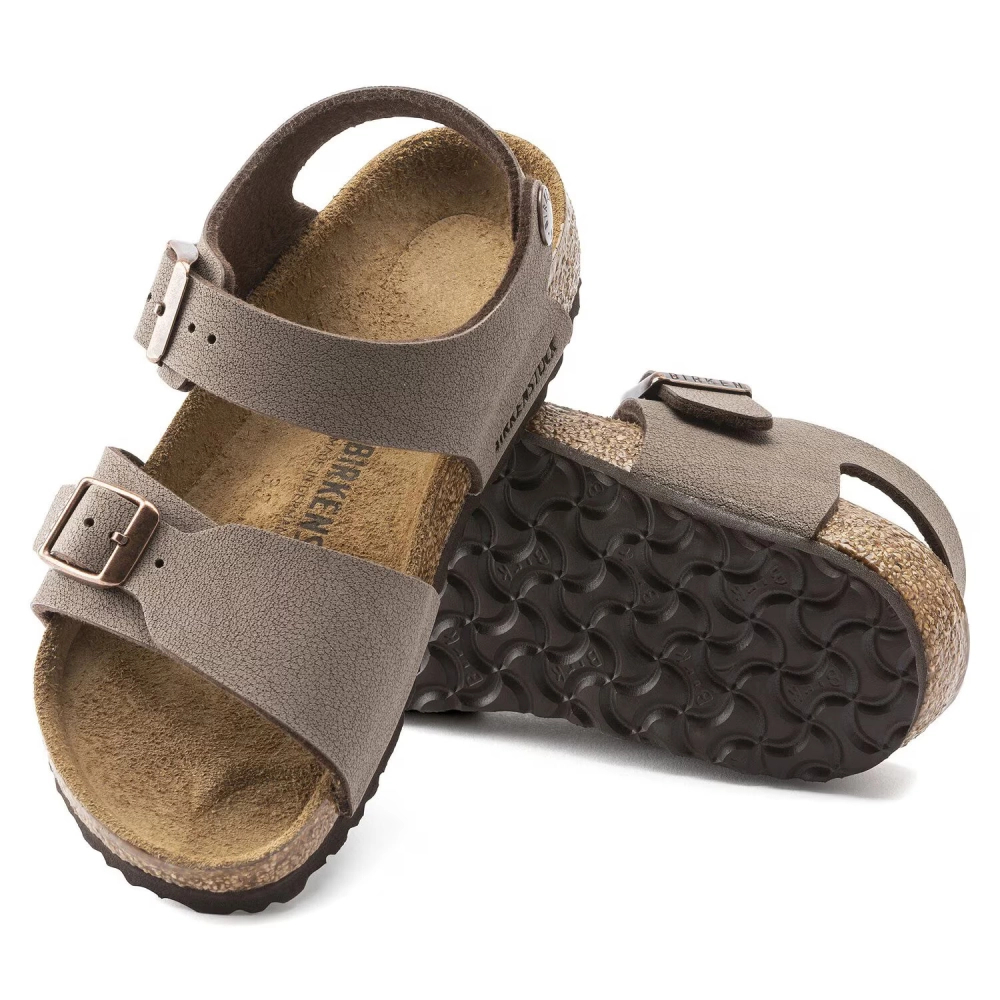Birkenstock sandals NEW YORK KIDS BS 0087781 MOCCA (standard width)