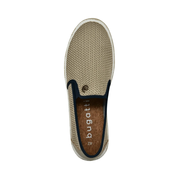 Bugatti męskie buty slip-on 321-ASP61-6900-5200 BEIGE
