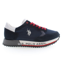 U.S Polo Assn. men's sneaker shoes CLEEF001M/2NS1 DBL001 - navy blue