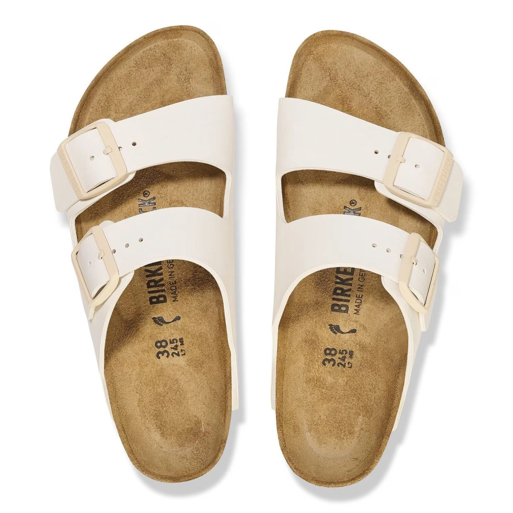 Birkenstock sandały damskie Arizona BS 1027339 EGGSHELL (szerokość wąska)