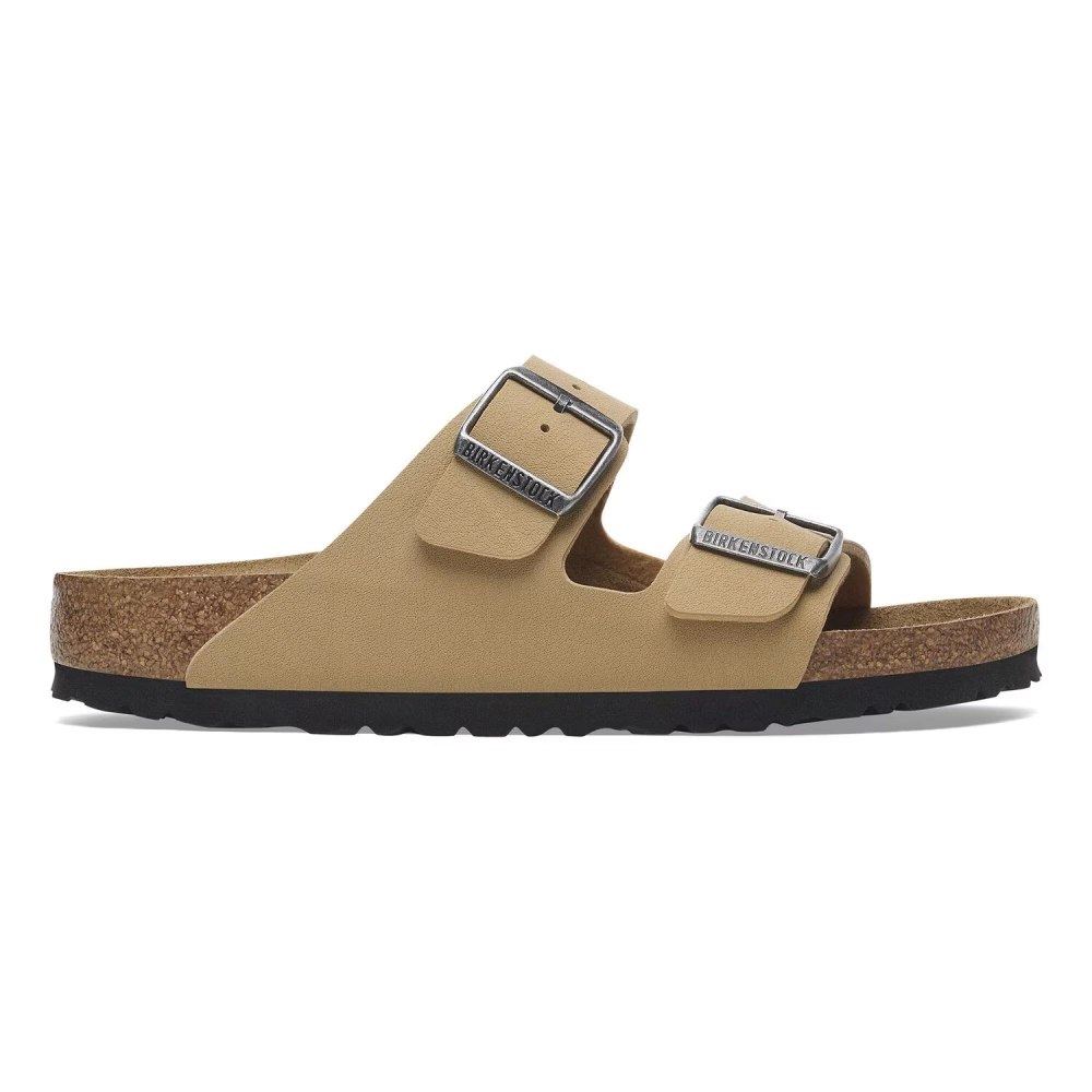 Birkenstock damskie klapki Arizona BS 1029151 BNIRKIBUC LATTE CREAM (szerokość wąska)
