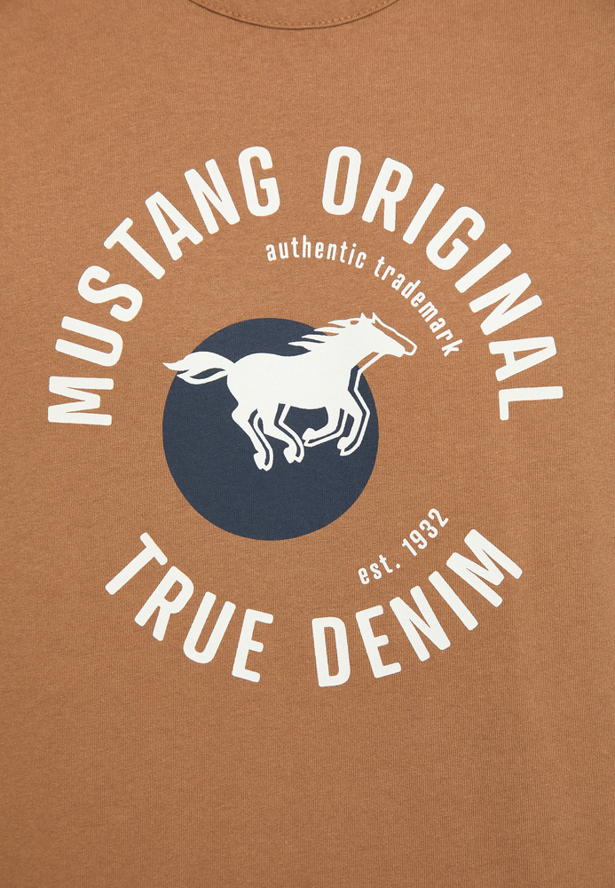 Mustang Herren Alex C Print T-Shirt 1012147 3299