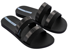 Ipanema Damen Flip Flops MESH SLIDE F 83649-BB779 BLACK/BLUE