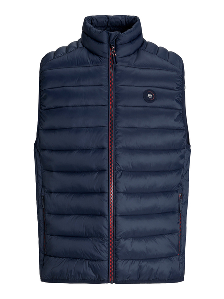 Jack&Jones męska kamizelka bezrękawnik JJEBRADLEY LIGHT BODYWARMER COLLAR NOO 12280973 SKY CAPTAIN