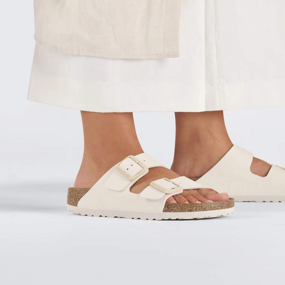 Birkenstock sandały damskie Arizona BS 1027339 EGGSHELL (szerokość wąska)