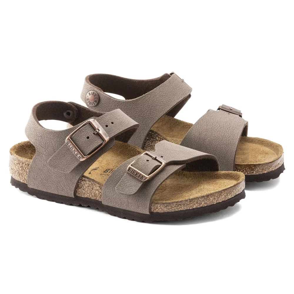 Birkenstock sandals NEW YORK KIDS BS 0087781 MOCCA (standard width)