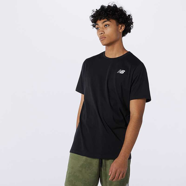 New Balance Herren HEATHERTECH TEE BK MT11070BK T-Shirt