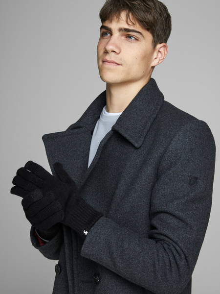 Jack & Jones touchscreen gloves 12159459 BLACK