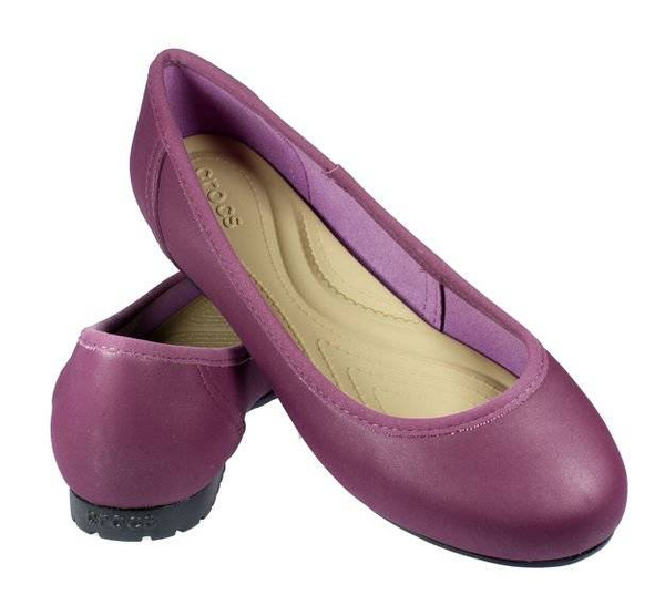 Crocs MARIN COLORLITE FLAT W plum/black