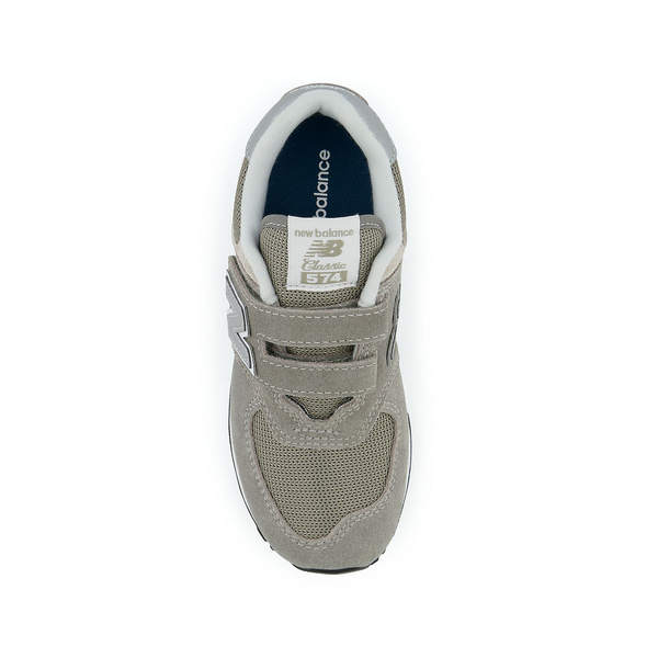 New Balance Kinder Klettverschluss Schuhe PV574EVG - grau