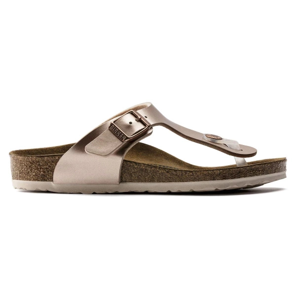 Birkenstock Flip Flops GIZEH KIDS BS 1012525 Electric Metallic Copper (Standardbreite)