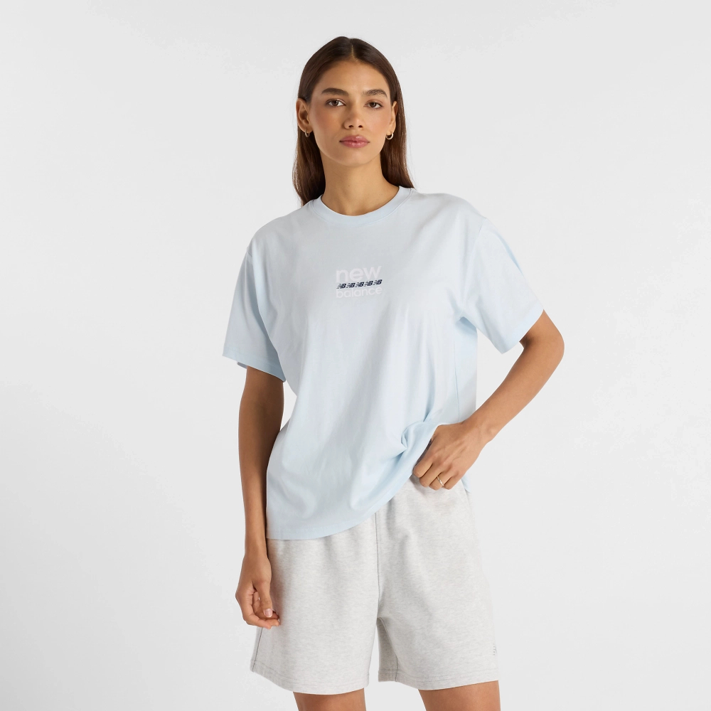 New Balance women's SPORT RELAXED GRAPHIC T-SH IB T-shirt WT51541IB