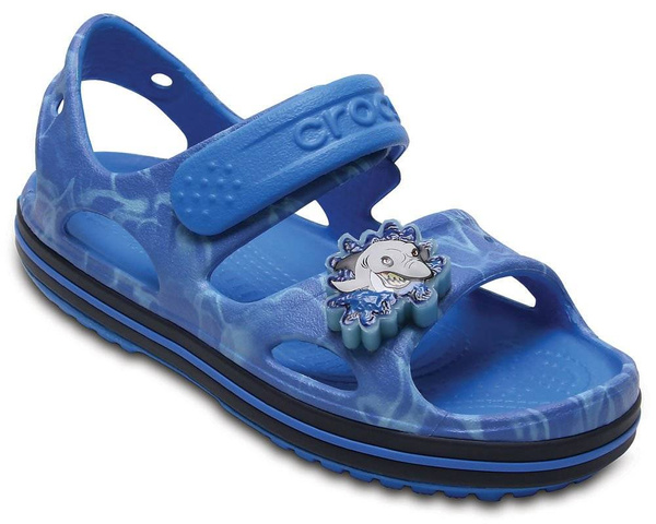 PRZECENA-OST.PARA-CROCS CROCBAND II LED sandal 204106-4BJ cerulean blue / navy