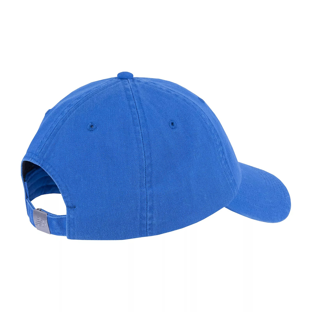 New Balance sportowa czapka z daszkiem LAH91014SBU - niebieska