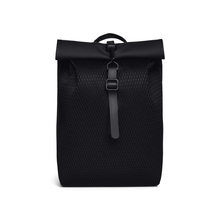 Rains Rucksack 38x28x12 cm ROLLTOP RUSKSACK MESH MINI W3 13350 01 BLACK