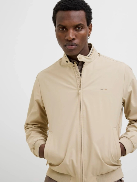 Jack&Jones men's jacket JPRBLUBRAD BOMBER JACKET SN 12273393 WHITE PEPPER