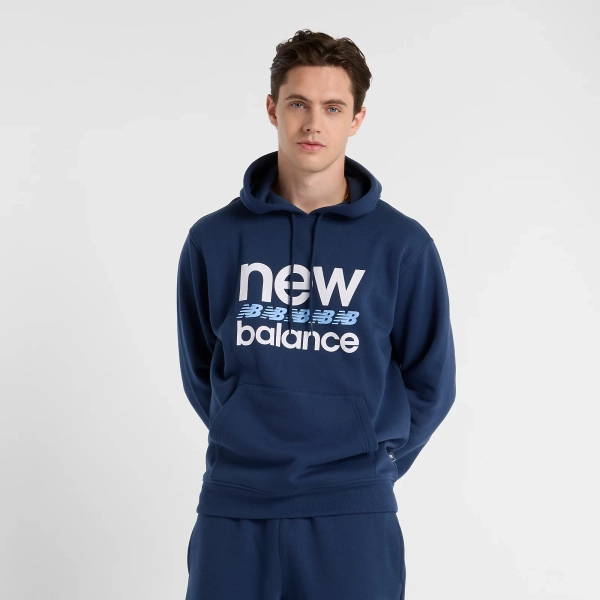 New Balance men's SPORT GRAPHIC FLEECE HOODIE NNY MT51941NNY sweatshirt
