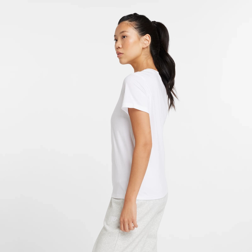 New Balance damen SPORT JERSEY LOGO T-SHIRT WT WT43582WT T-shirt