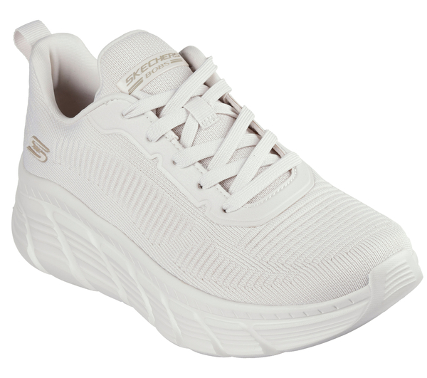 Skechers buty damskie Sneakersy BOBS Sport B Flex Hi - Flying HI 117385 OFWT white
