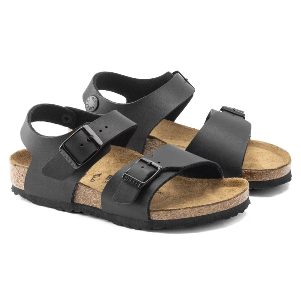 Birkenstock sandały New York KIDS BS 1005885 BLACK (szerokość standardowa)