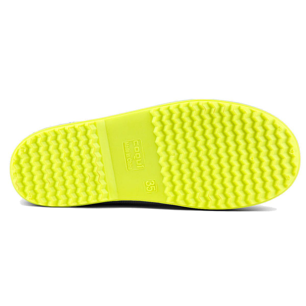 Coqui kalosze dziecięce Rainy Collar 8509-100-4713 Sea Blue/Citrus