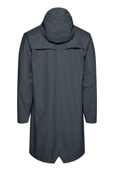 Rains unisex rain jacket LONG JACKET 12020 05 SLATE